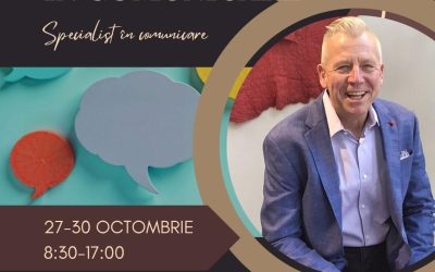 Seminar de excelență în comunicare – vorbitor Bart Queen – 27-30 octombrie 2025